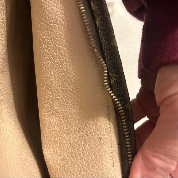 Louis Vuitton Authentic Vintage Monogram Canvas Pouch Cosmetic Bag Clutch - Picture 12 of 12